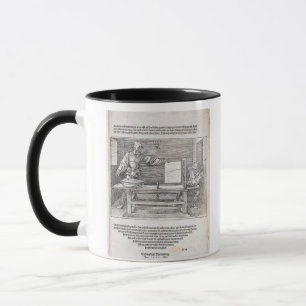 Tasse Scène cours de Durer du "de l'art du dessin",