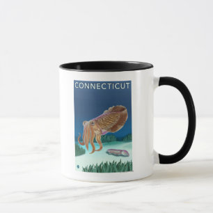 Tasse Scène de ConnecticutCuttlefish
