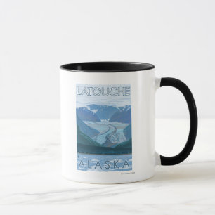 Tasse Scène de glacier - Latouche, Alaska