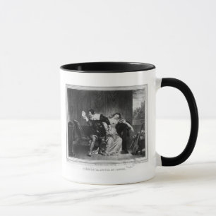 Tasse Scène de la lettre du cousin