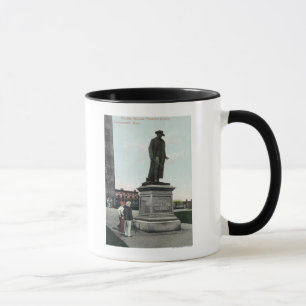 Tasse Scène de la statue du colonel William Prescott