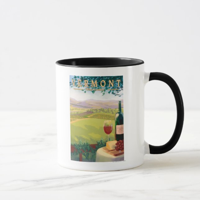 Tasse Scène du Vermont (Droite)