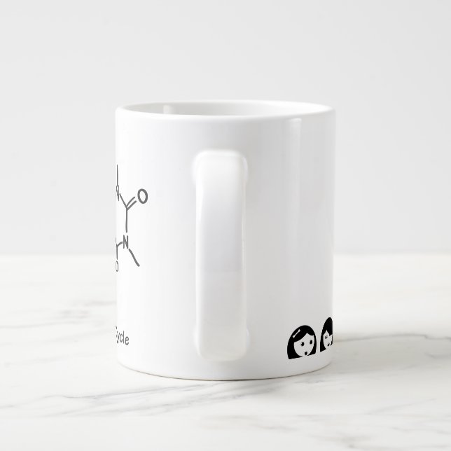 Tasse scolaire de cycle de placement (Dos)