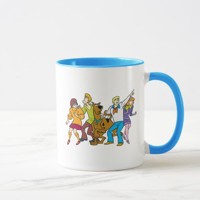 Tasse Scooby-Doo et The Gang Mystery Inc. (Droite)