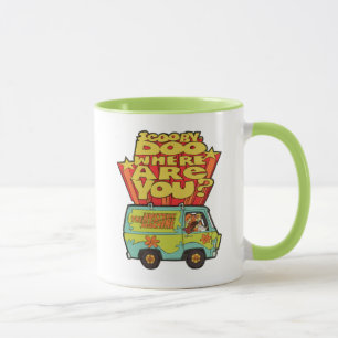 Tasse Scooby-Doo   "Où Es-Tu ?" Retro Cartoon Van