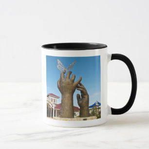 Tasse Sculpture Taking Flight