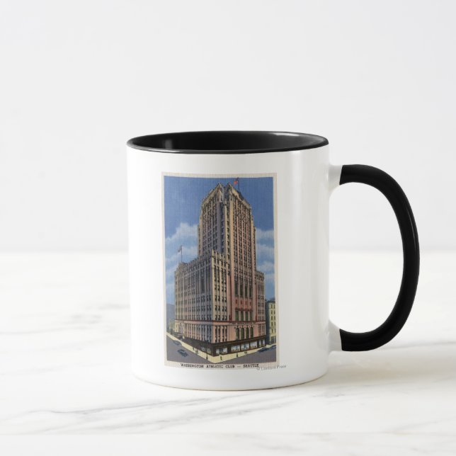 Tasse Seattle, Washington - Vue de Washington (Droite)