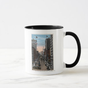 Tasse Seattle, Washington - Vue Nord de la 2e
