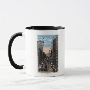 Tasse Seattle, Washington - Vue Nord de la 2e