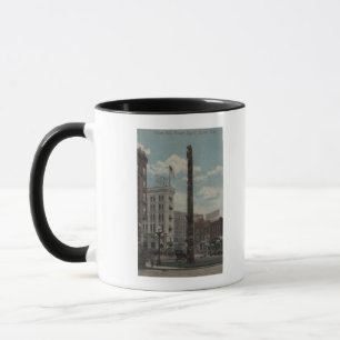 Tasse Seattle, WATotem Pole à Pioneer Carré