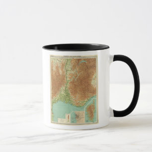 Tasse Section sud-est de la France Corsica Marseille