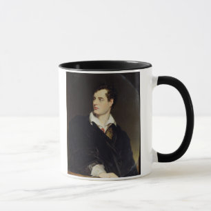 Tasse Seigneur Byron après un portrait peint par Thomas