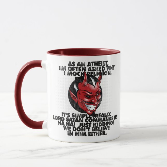 Tasse Seigneur Satan Commands It ! (Gauche)