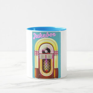 Tasse Sélecteur de musique vintage