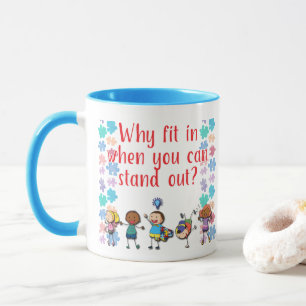 Tasse Sensibilisation sur l'autisme dans pourquoi
