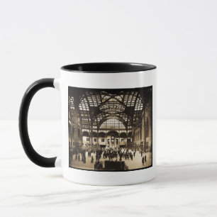 Tasse Sépia 1910 de glissière de lanterne magique de l