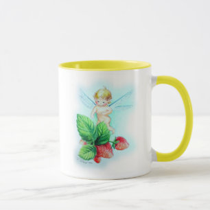Tasse Série "fraises " de bébés de jardin