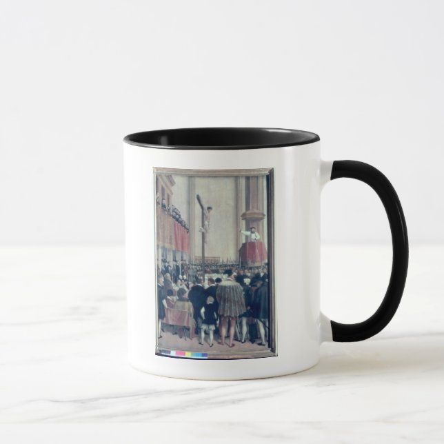 Tasse Sermon du legs papal, Cornélius Musso (Droite)