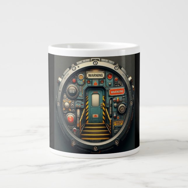 Tasse « Session de codage nocturne « Mode sombre » (Devant)