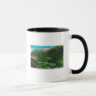 Tasse Seward, boucle célèbre de chemin de fer de régi
