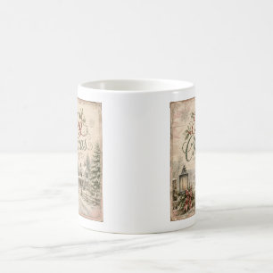 tasse shabby chic Noël