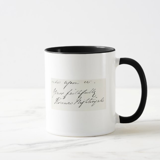 Tasse Signature de Florence Nightingale (Droite)