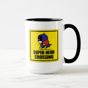 Tasse SIGNE DE PASSAGE DU Super Héros Chibi Batwoman