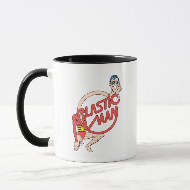 Tasse Signe en caoutchouc de l'homme en plastique (Gauche)