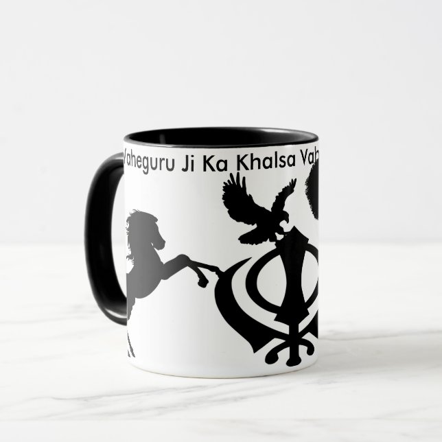 Tasse sikhe d'animaux (Devant gauche)