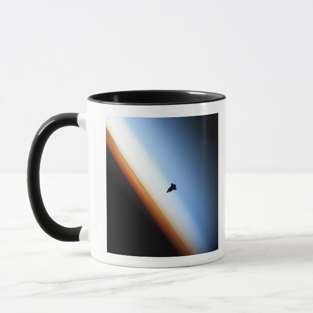 Tasse Silhouette de la navette spatiale Endeavor (Gauche)