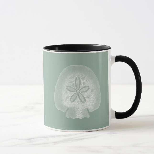Tasse Silhouette Dollar De Sable (Droite)