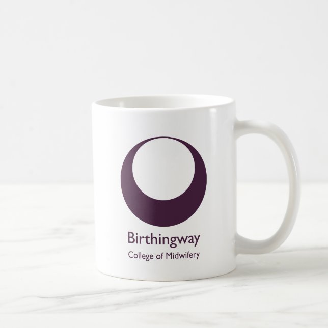 Tasse simple de logo de Birthingway (Droite)