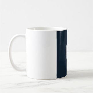 Tasse Simple Lune Phase en Ligne Art - Navy Profon