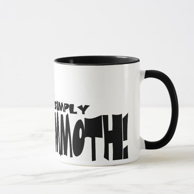 Tasse Simplement Mammoth (Droite)