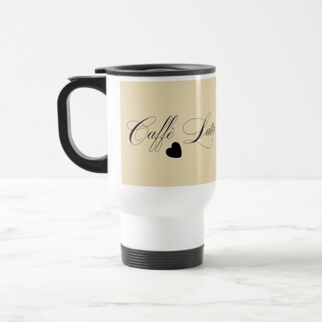 Tasse simplement sophistiquée de voyage de Caffe (Gauche)
