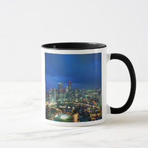Tasse Singapour Skyline la nuit, Singapour