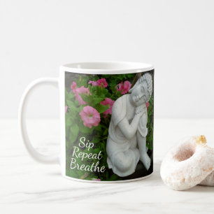 Tasse Sip Breathe Repeat – Coupe d'affirmation con