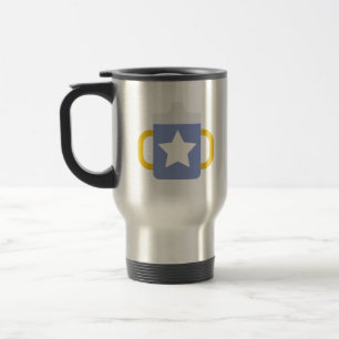 tasse sippy étoile bleue