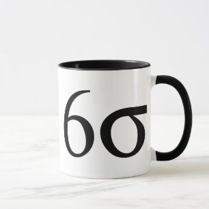 Tasse Six sigmas (maigre six sigmas)