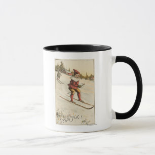 Tasse Ski de GreetingSanta de Noël