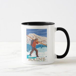 Tasse Skis de transport de MaineSkier