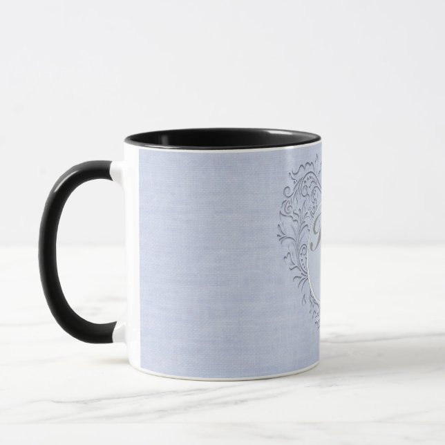 Tasse Sky Blue HeartyChic (Gauche)