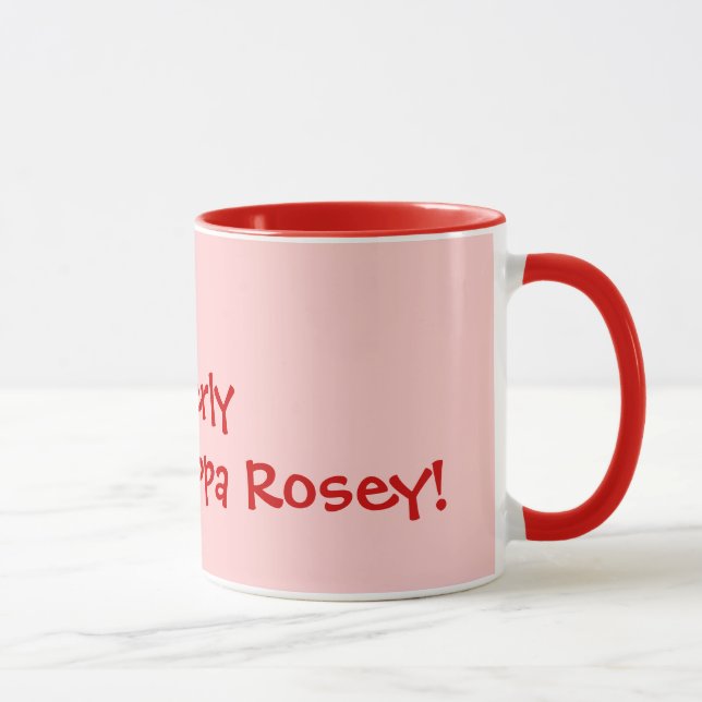 Tasse slogan d'argot à rimes légères (Droite)