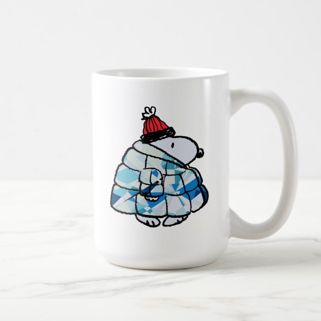 Tasse Snoopy Winter Gem Puffer Jacket (Droite)