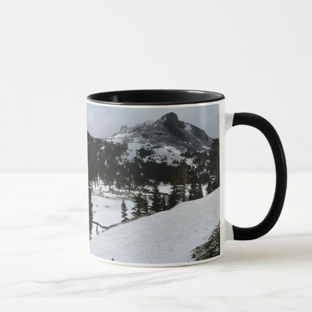 Tasse Snowy Ellery Lake California Paysage hivernal (Droite)