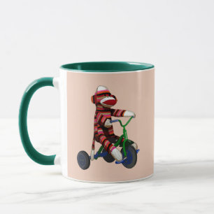 Tasse Sock Monkey Tricycle