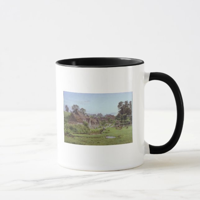 Tasse Soirée dans la rangée d'Arlington, Bibury, (Droite)