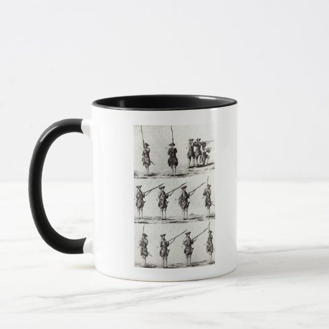 Tasse Soldats avec des baïonnettes (Gauche)