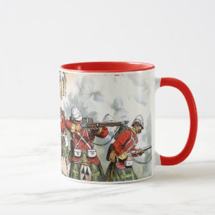 Tasse Soldats britanniques du 19ème siècle