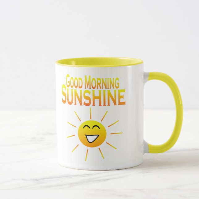 Tasse Soleil bonjour ! (Droite)